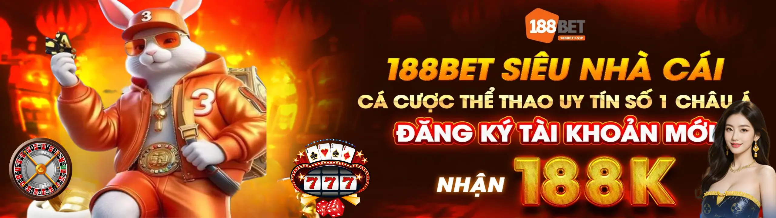 188BET © Liên Kết Vào 188Bet 250 Thể Thao Uy Tín Nhất 2025 11 Khi đăng ký tài khoản tại 188Bet, người chơi sẽ nhận được những phần thưởng khuyến mãi hấp dẫn.