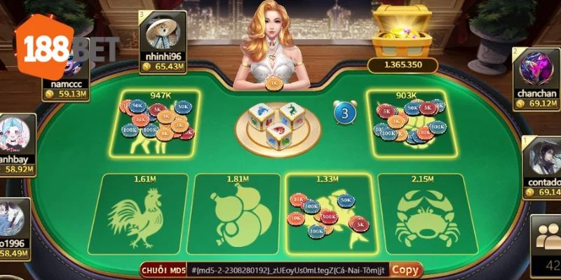 Bầu Cua Trực Tuyến: Quy Tắc Cược - Bí Kíp Giành Chiến Thắng Đáng Kể Tại 188BET 1 Cá cược Bầu Cua trực tuyến có tính năng vào tiền linh hoạt, cho phép người chơi đưa ra những quyết định nhanh chóng.