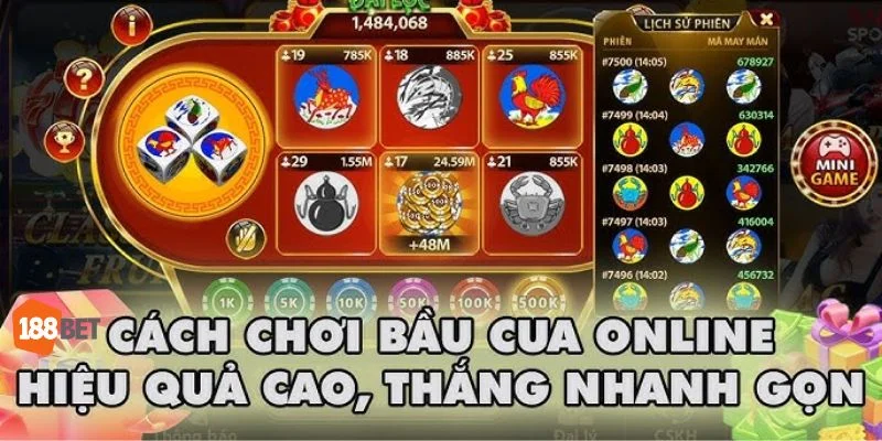 Cá Cược Bầu Cua Online Tại 188BET: Hướng Dẫn Cho Người Mới Bắt Đầu 3 Để thắng lớn trong bầu cua, bạn cần có kinh nghiệm đánh cược thông minh.