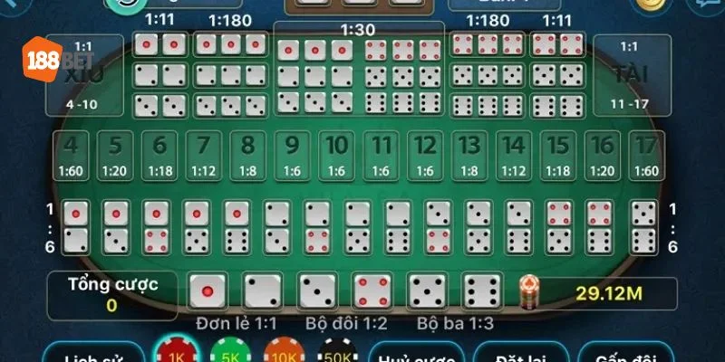 Cách Chơi Tài Xỉu Online Hấp Dẫn Tại Bàn Cược 188BET 2 Bàn cược Tài Xỉu tại 188BET luôn cho phép vào tiền một cách nhanh chóng.